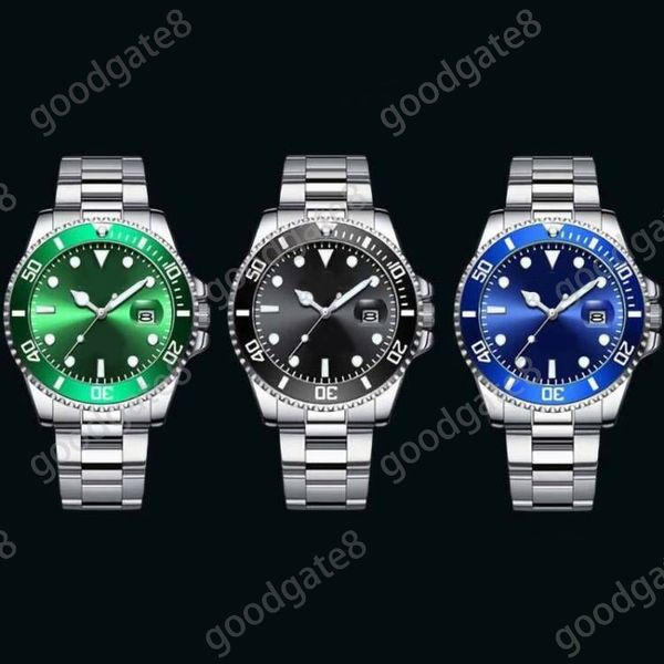 

watch mens designer ceramic bezel 41mm 16610 movement watches automatic mechanical wristwatch submarine stainless steel montre de luxe 3186, Slivery;golden