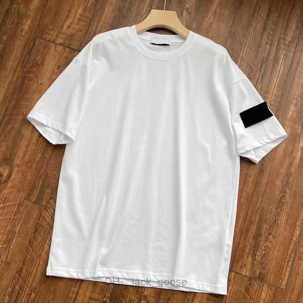 

stone designers mens solid color men high street loose stones womens t-shirt women american classic armband islands shirt 2 tfw9, White;black