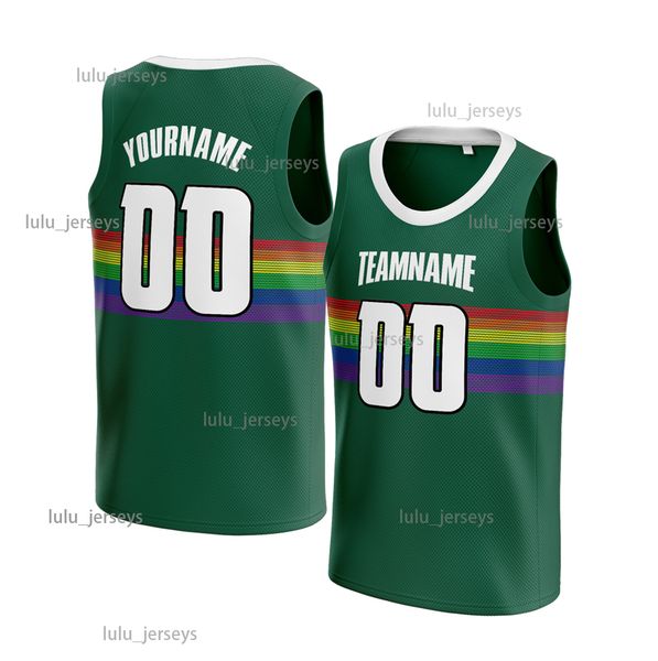 

custom new basketball team green jerseys fashion shirts cool uniform youth jerseys and embroideried for men new style (s-7xl), Black;red