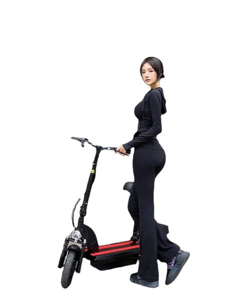 

zq foldable portable scooter two-wheel mini electric car small battery car for work