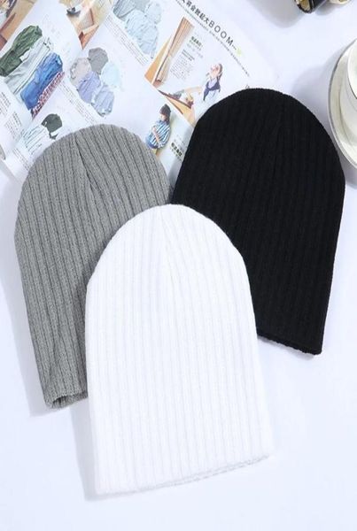 

hip hop short solid color stripe men elasticity keep warm beanie autumn winter women skull cap knitted hat8824619, Blue;gray
