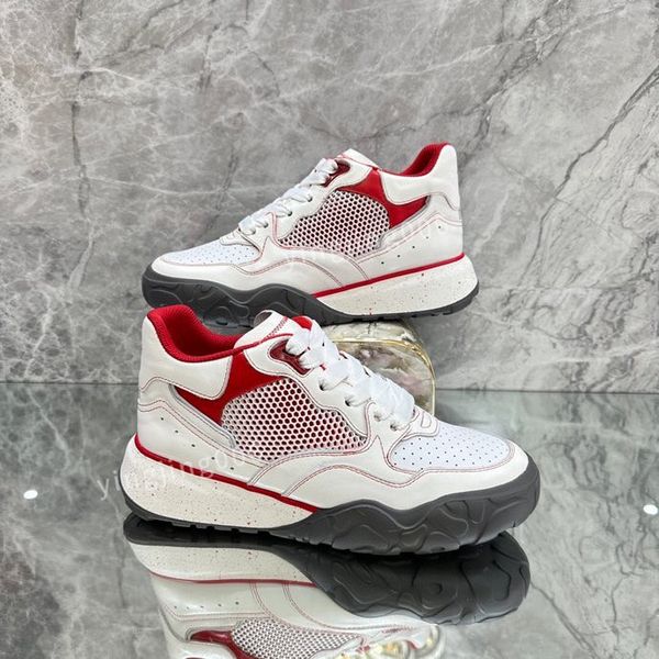 

2023new brand womens mens casual shoes leather lace-up sneaker fashion lady flat running trainers letters gym sneaker, Black