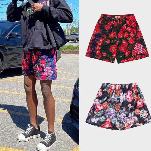 

men's clothing american ee muscle fitness casual shorts fashion sports quarters quick dry beach pants, White;black