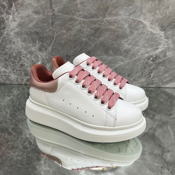 

men's ladies casual shoes fashion leather colorblock flat street couple sneakers outdoor 0511, Black