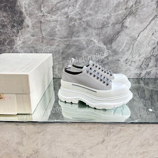 

2023brand men womens quality casual shoes leather lace-up sneaker fashion lady flat running trainers letters gym sneaker, Black