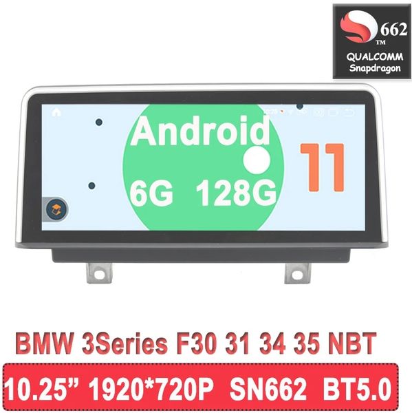 

android 11 snapdragon 662 f30 8 core 1920*720p car autoradio player for bmw series3 4 f30 f31 f32 f33 f34 f36 head unit carplay