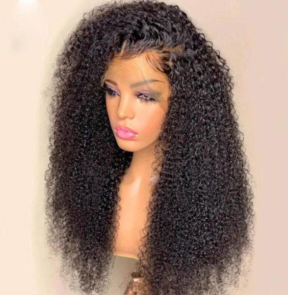 

black 250 water 13x4 front human hair s for women 30inch wet and wavy loose deep wave hd lace frontal wig8600183
