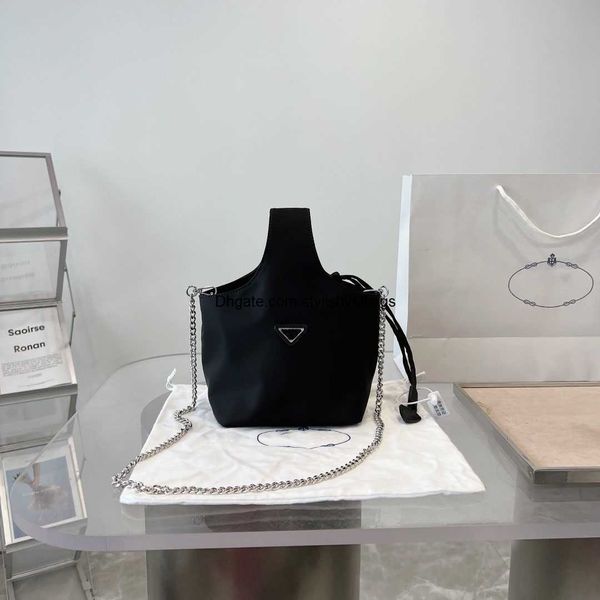 

totes designers shoulder bag luxurious tote purse handbag message bags cluth brand classic genuine leather crossbody size 24cm black silver
