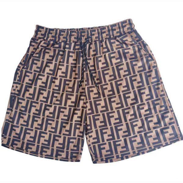 

summer new quick drying shorts men's and women's loose sports leisure large beach pants swimwear home pants, White;black