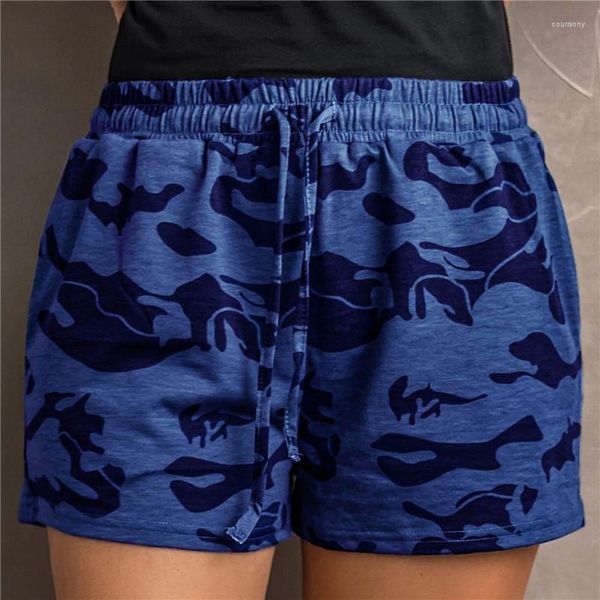 

women's shorts women camouflage comfortable korean style chic fashionable drawstring female high waist loose casual trendy 2023, White;black