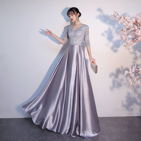 

2023 new spring/summer silver evening dress elegant performance dress party fashion long dress purchase contact us, Black;red
