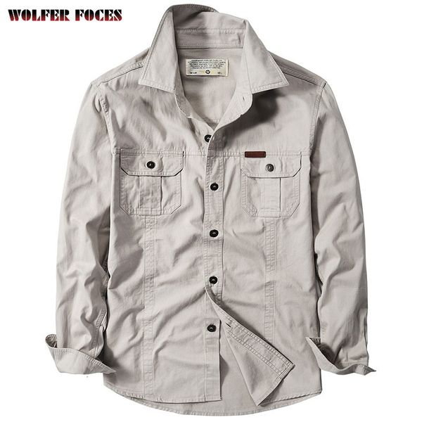 

men's dress shirts shirts for men oversized men's clothing long sleeve casual cotton shirt spring oxford male military cardigan fa, White;black