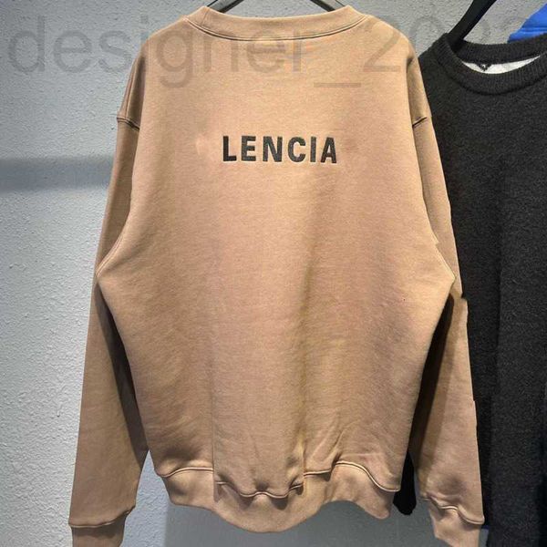 

men's hoodies & sweatshirts designer tech flee swtshirt mens swter designer swters men women pullo coat letter emroidery long sleeved t, Black
