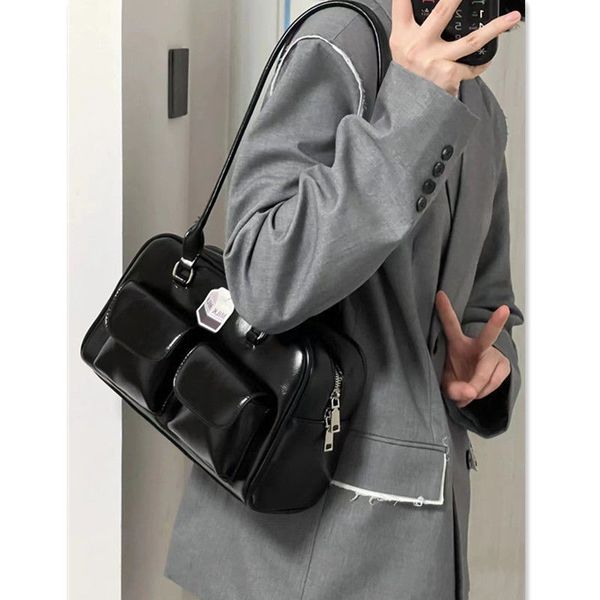 

evening bags tas tangan untuk wanita trendyol bahu ketiak kapasitas besar kulit pu kasual gaya kuliah jepang 230517