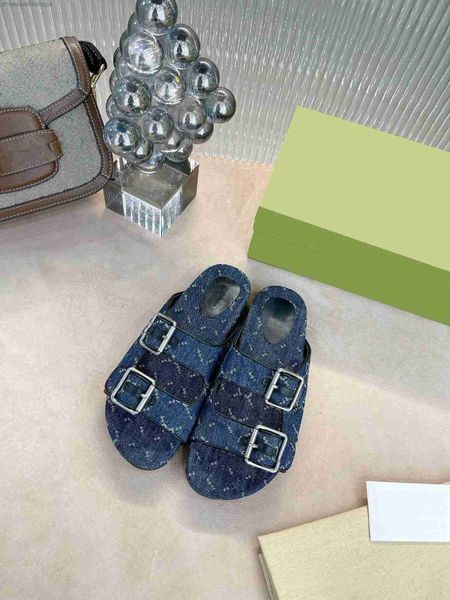 

designer luxury men women sandals double g multicolor canvas slippers strappy buckle slipper webbing sandal italy classics shoes 0, Black