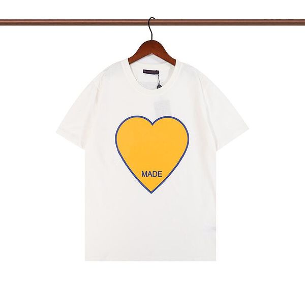 

2023 new mens t-shirt designer spring tshirt ultra-loose tees summer sports printing round collar black white color letters short sleeve 9g, White;black