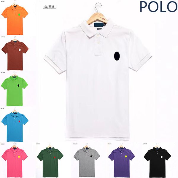 

polo men's t-shirt summer polos brand fashion trend short sleeve size s-xxl ruf9, White;black