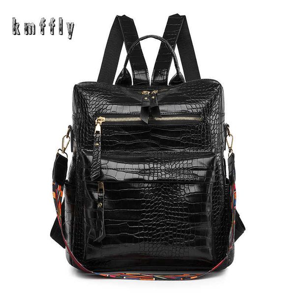 

backpack school bags for women fashion odile texture waterproof backpack shiny material ladies wide strap shoulder bag mocha brown j230517