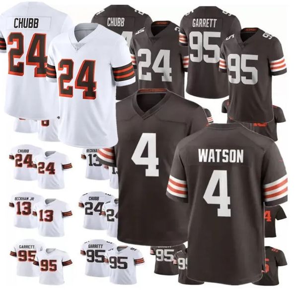 

custom myles garrett jersey men nick chubb amari cooper deshaun watson joe thomas denzel ward jarvis landry jeremiah owusu-koramoah women yo, Black;red