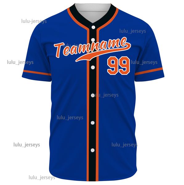 

fashion baseball customized jersey personalized fashion baseball plus size shirts fit big & tall for big guys, Blue;black