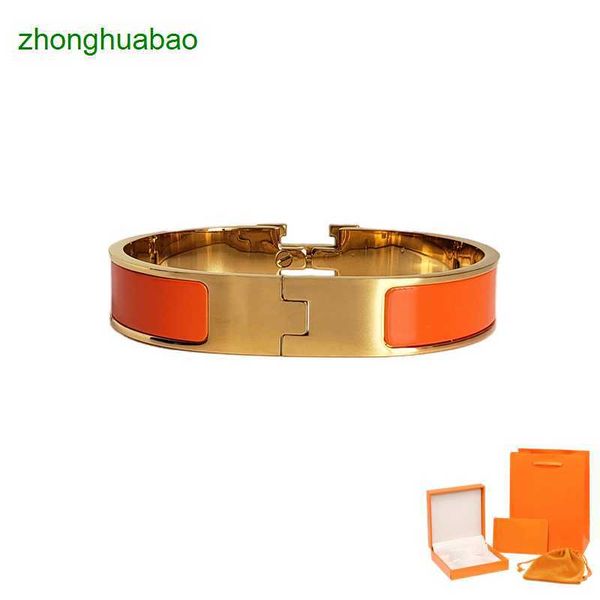 

hemres designer bracelet classic h bangle men women 18k gold letter bracelets luxury design jewelry colorfast hypoallergenic birthday gift, Black
