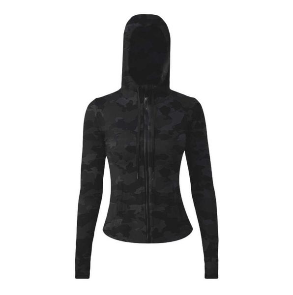 

yoga jackets wear hoodys define womens designers sports jacket coat double-sided sanding fitness cing hoodies long sleeve clothes two styles, Black;brown
