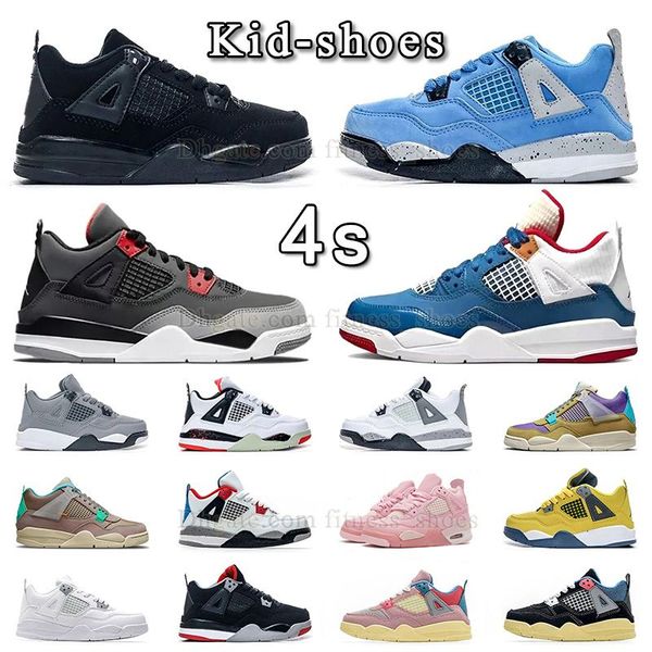 

kid shoes jumpman 4 basketball shoes university blue infrared black cat 4s outdoor trainrs messy room white cement outdoor trainers desert m