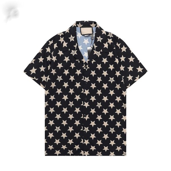 

designer shirt mens button up shirts print bowling shirt hawaii floral casual shirts men slim fit short sleeve dress hawaiian t-shirt -3xl, White;black
