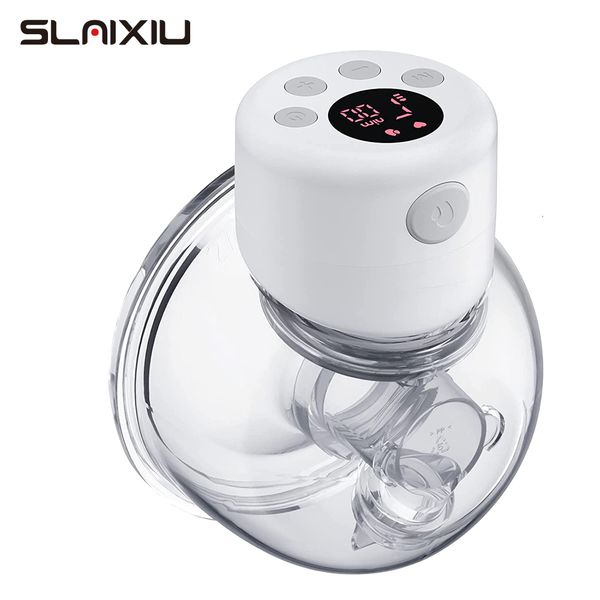 

breastpumps pompa asi elektrik portabel baru berbentuk senyap dapat dipakai otomatis lampu led display usb isi ulang bebas genggam tanpa bpa