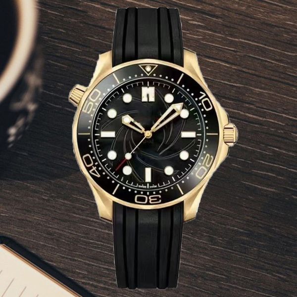 

mens luxurious watch 2813 automatic movement 904l stainless steel fashion mechanical watches men rubber strap designers luxurys movement wri, Slivery;brown