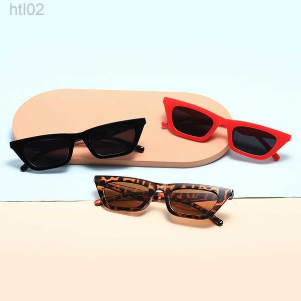 

2023 trendy sunglasses small box sunglasses dark glasses sunglasses 889, White;black