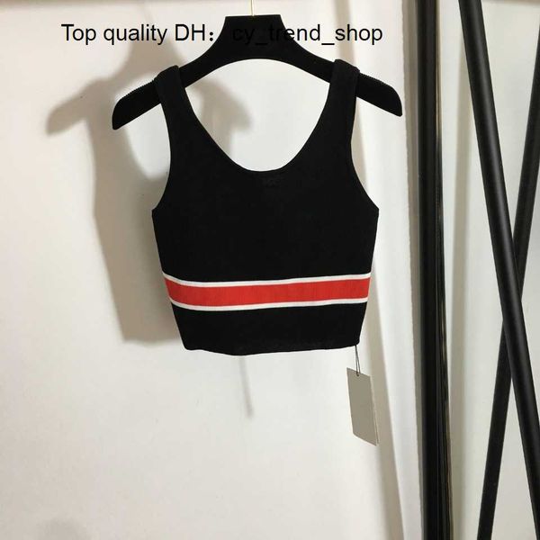 

2023 diesel women's knit tanks ladies crop blouse cotton vest letter camisole workout bra t-shirt1, White