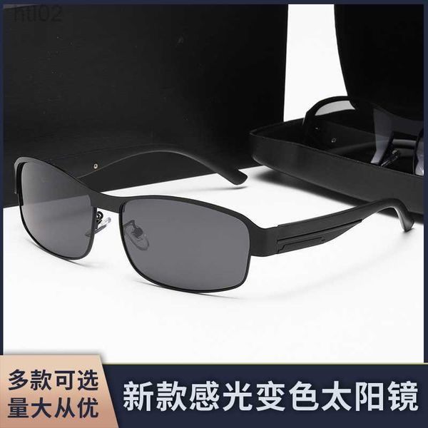 

2023 new polarized sunglasses for men's sunglasses driver's mirror 8485 outdoor riding glasses, White;black