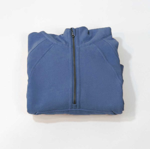 

lulus womens jackets hoodys plus velvet autumn and winter yoga hoodie scuba thickening sports half zipper terry designer sweater breathable, Black;brown