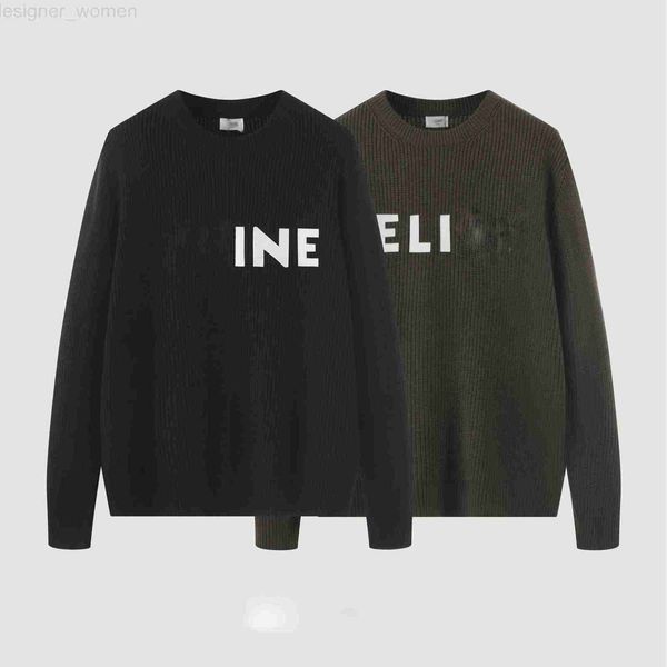 

men's sweaters designer mens womens sweater letters pullover men hoodie long sleeve active sweatshirt embroidery knitwear winter clothe, White;black