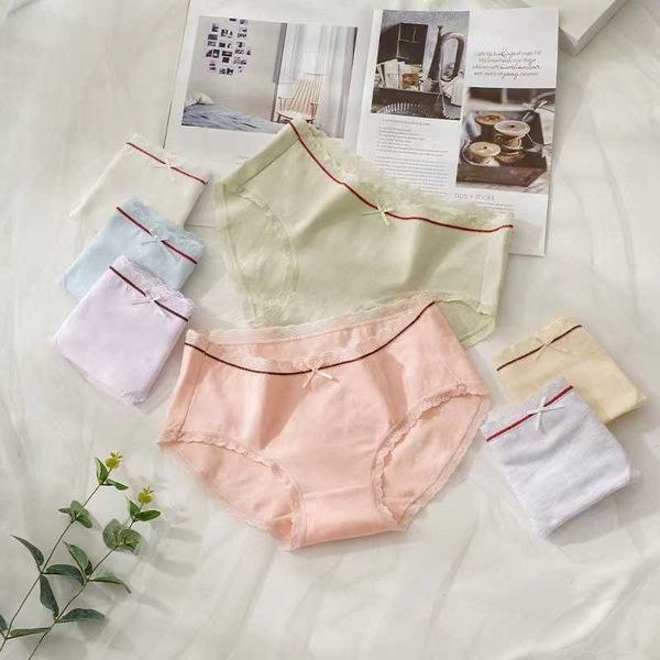 

simple atmosphere breathable comfortable elastic modai organic cotton women's underwear, Black;pink