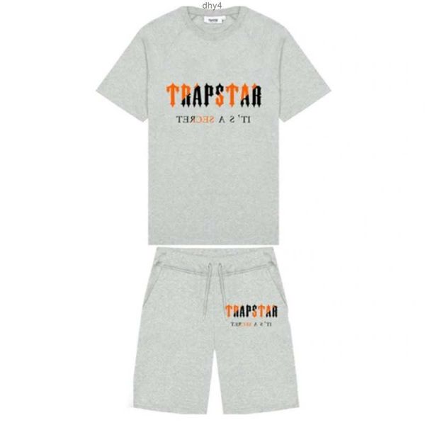 

mens trapstar t shirt short sleeve print outfit chenille tracksuit black cotton london streetwear s-3xl 15jipq, White;black