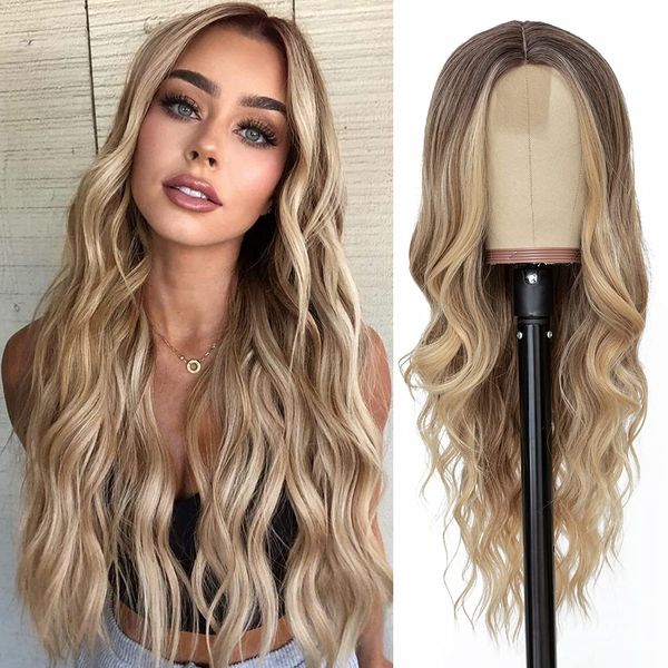 

wholesale prices premier highlight color virgin hair natural wave 360 lace wig human hair frontal wig with baby hair fast ship, Black;brown