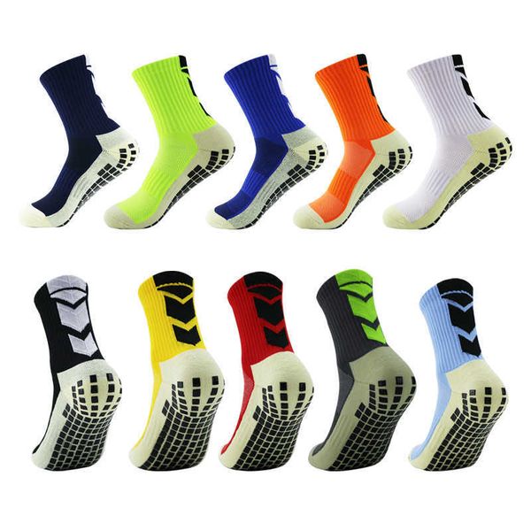 

sports socks anti slip non slip suction grip football socks cotton sport cycling running riding socks j230517, Black
