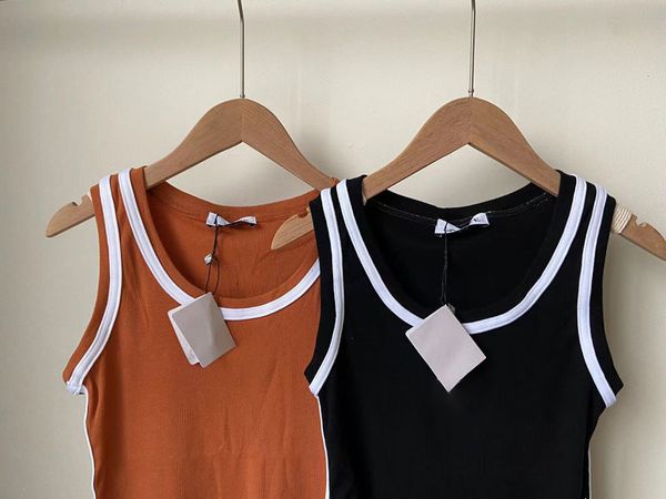 

tank womens t-shirt women camis cotton jersey camis female knits tees designer embroidery knitted vest sport breathable yoga vest luxury d, White