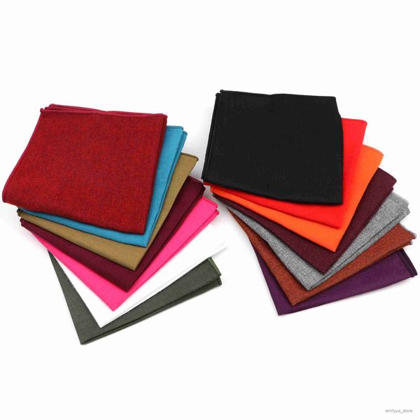 

2pcs handkerchiefs new arrival solid color hankerchief scarves vintage soft cotton hankies men's pocket square handkerchiefs nice gift, Blue;white