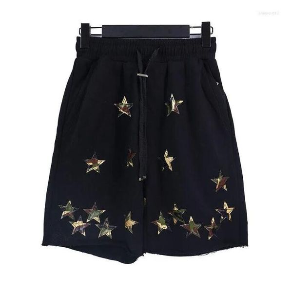 

men's shorts men sweatpants summer 2023 social club outfits short hombre pant simple letter print, White;black