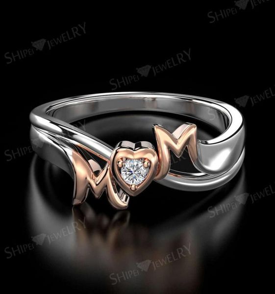 

hbp fashion shipai jewelry new hand ornament plated rose gold noble charm heart princess shining ring6127828, Silver