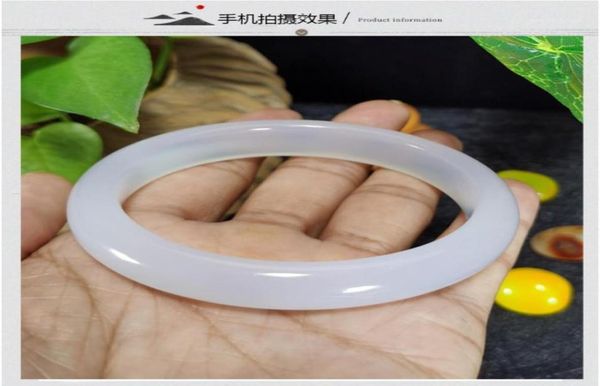 

other bracelets zheru jewelry natural white jade 5464mm bracelet elegant princess gift17893710, Golden;silver