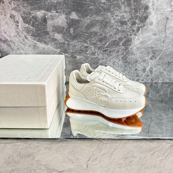 

2023 new designer shoes men luxury designers sneaker women leather casual shoe low lace up sneakers 0513, Black