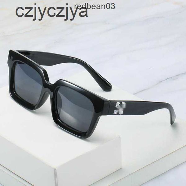 

sunglasses luxury offs white frames fashion sunglasses brand men women sunglass arrow x frame eyewear trend hip hop square sunglasse sports, White;black