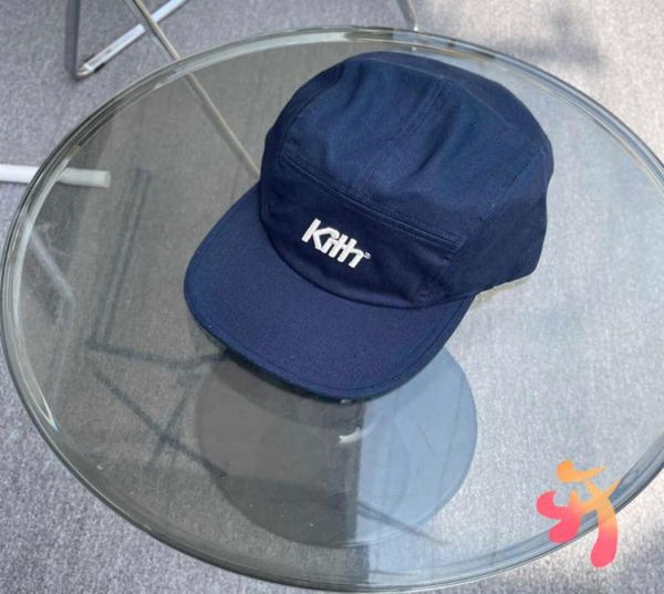 

high street kith caps embroidery baseball cap men039s women039s adjustable hiphop tide casual wild couple hat 7012184, Blue;gray