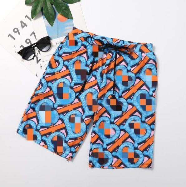 

mens shorts designer for men swim short quick drying printing swimwear 2023 summer board beach pants casual man knee length gym boxer shorts, White;black