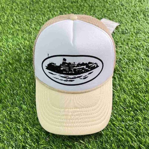 

latest color trucker hat ship printed ball caps sunscreen s fashion hip hop with 3yfmi, Blue;gray