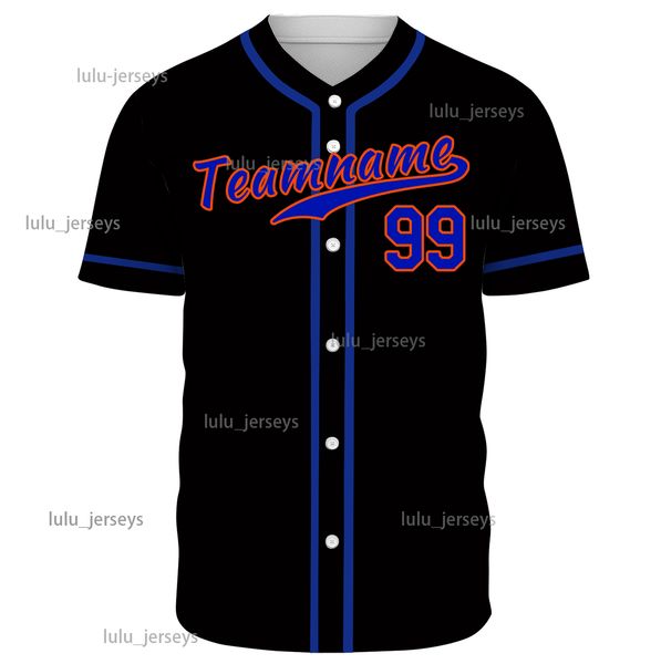

custom cool custom baseball jerseys stitched&printed customized baseball shirts sports uniform for big guys(s-7xl,new design), Blue;black